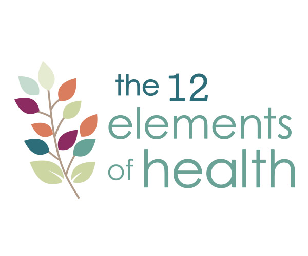 the 12 elements of health logo